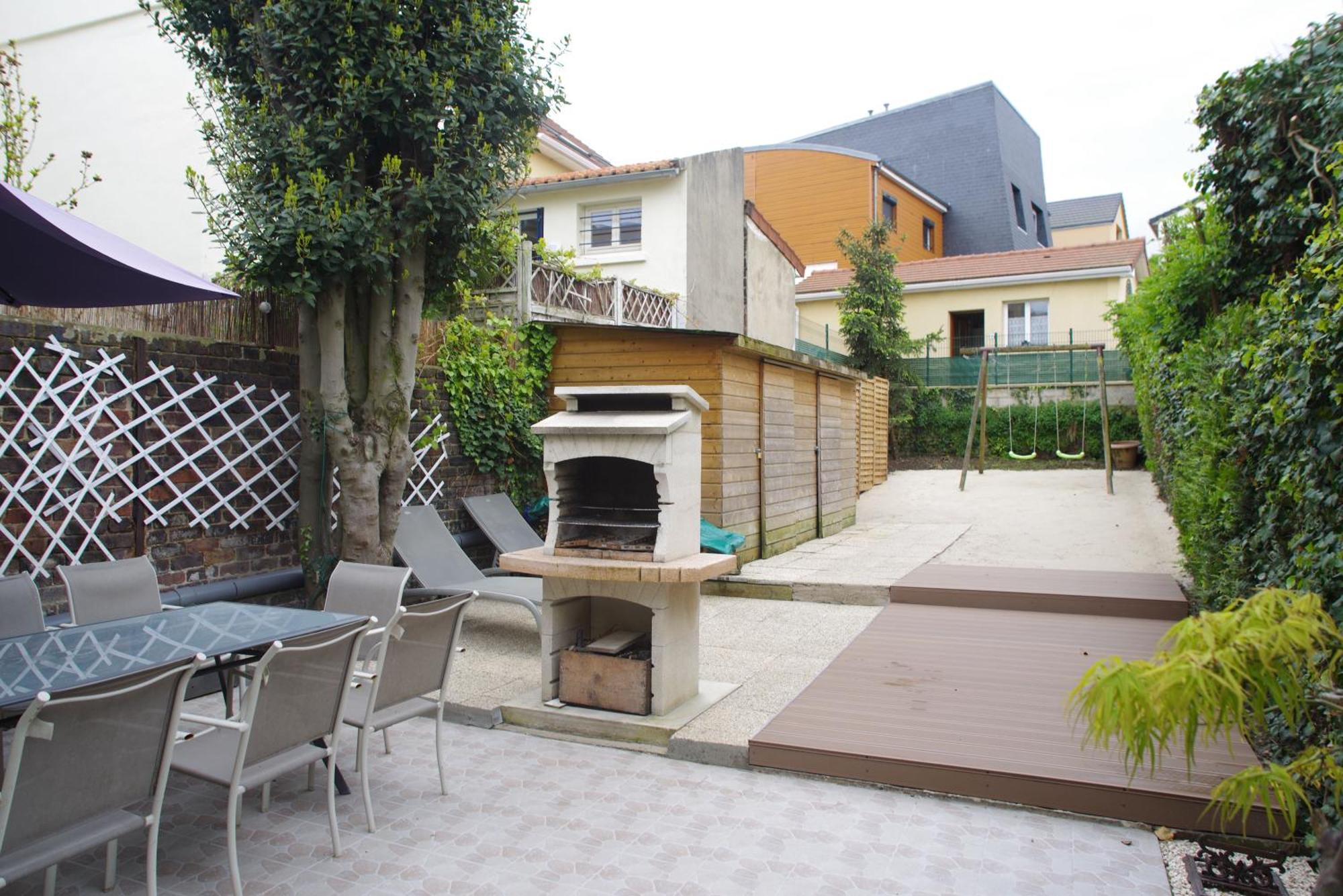 Maison De Charme Avec Jardin A 10Mn De Paris Нантерр Екстер'єр фото